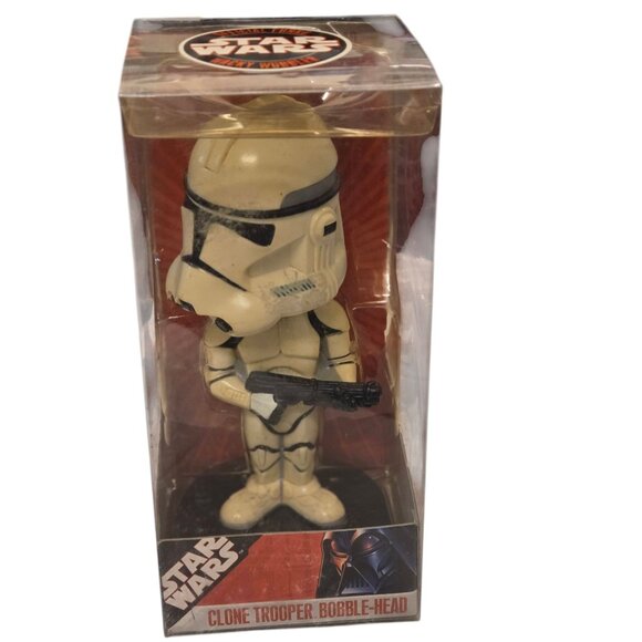 Star Wars Clone Trooper Bobble Head Funko Wacky Wobbler AS IS READ Series 1 - Picture 14 of 16